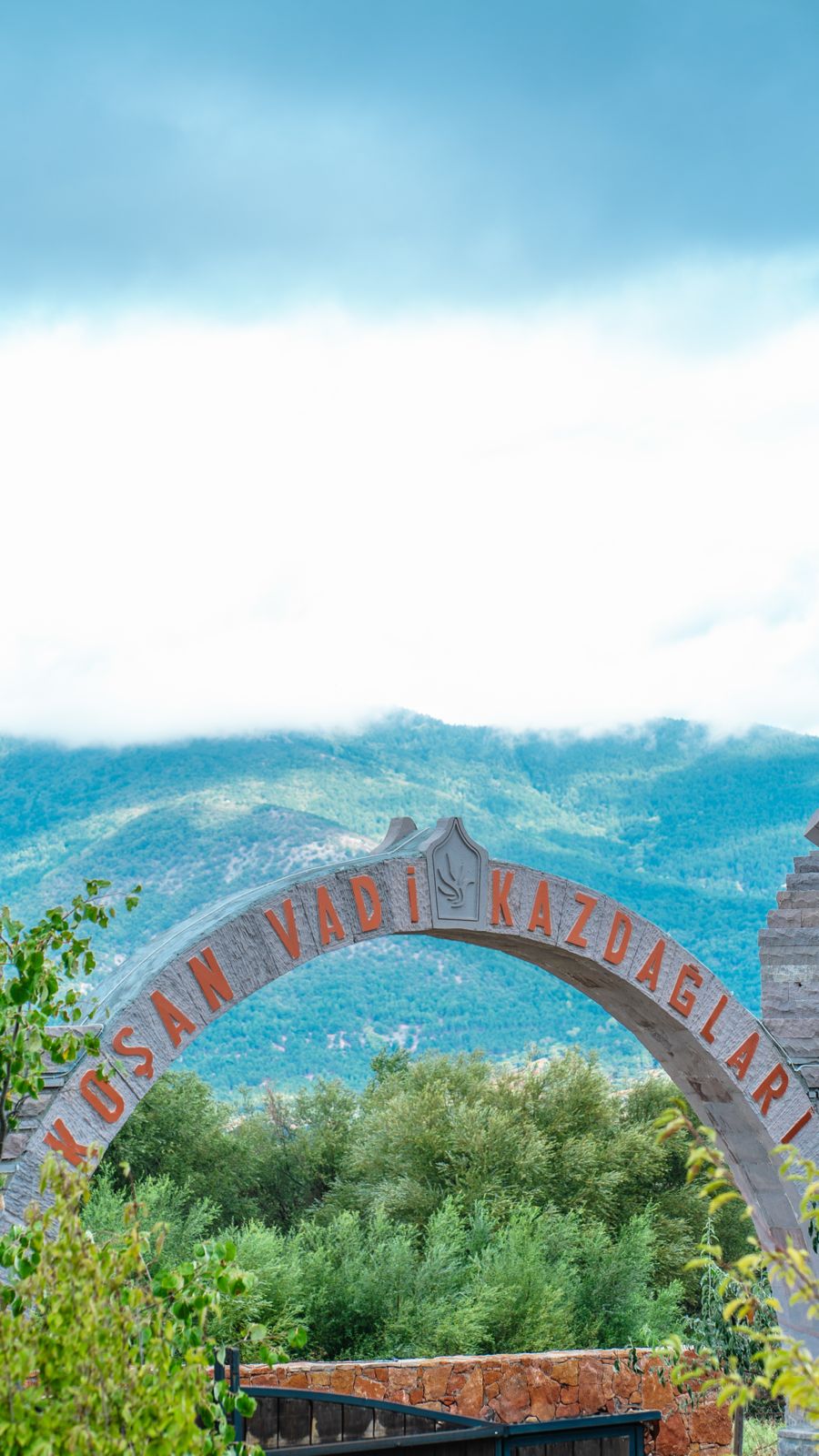 Koşan Vadi girişi
